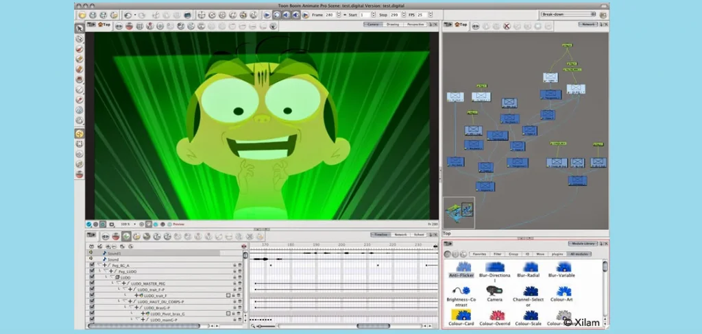 4 Best Free Animation Software Most Popular For Beginners 3 Toon Boom Animate Pro 3