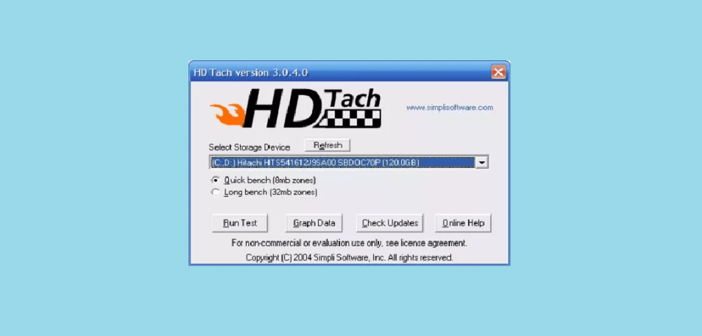 7 Best Tools to Measure Hard Drive and SSD Performance 4 hd tach
