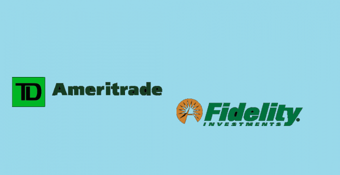 Comparison between Fidelity Vs Td Ameritrade