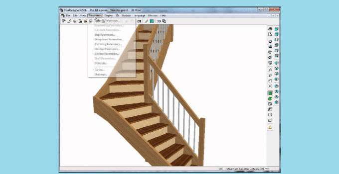 Professional 3D Staircase Design Software