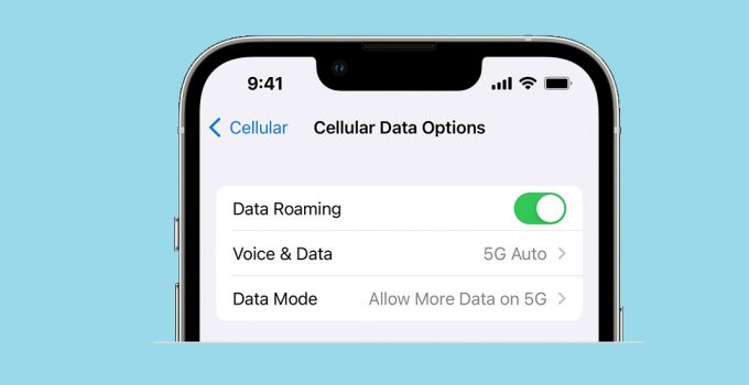 My Mobile Data Is On But Not Working on iphone 5