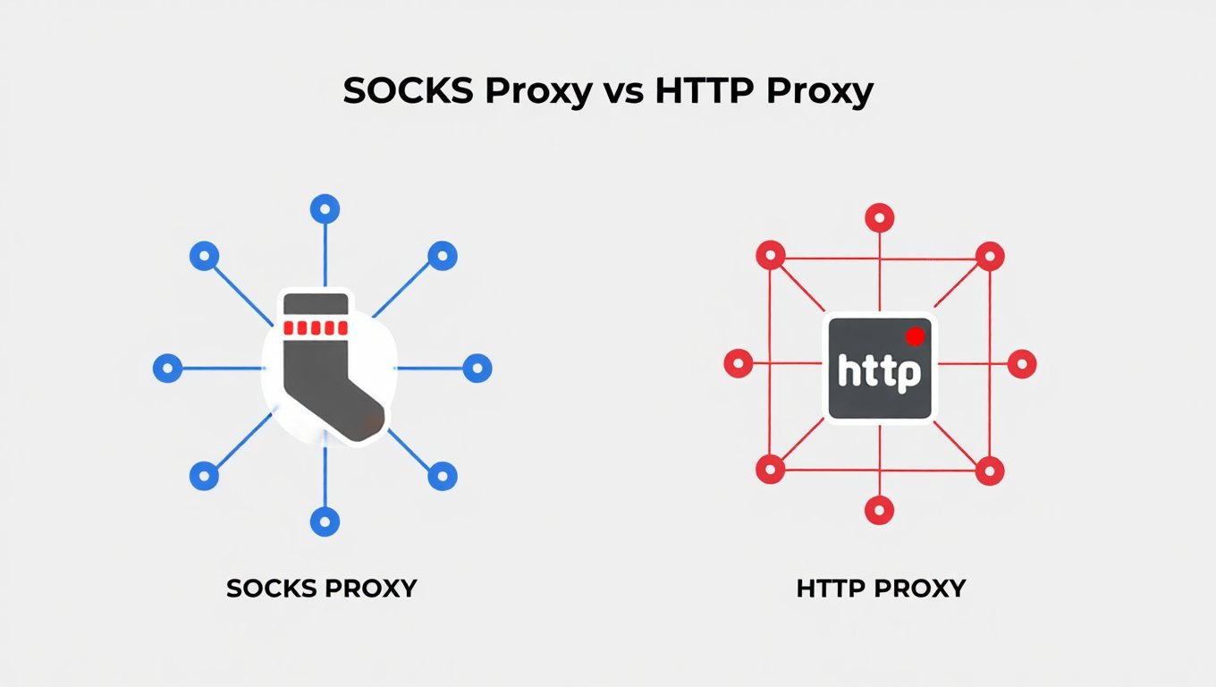 Socks Proxy vs HTTP Proxy: Which is Better? 1 Socks Proxy vs HTTP Proxy