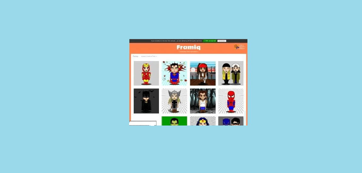 Framiq cartoon avatar maker