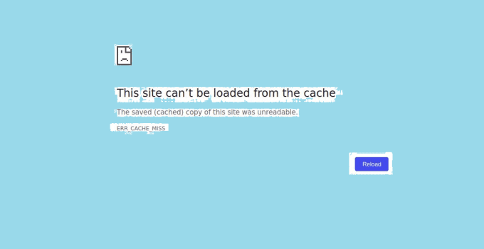 Fixing ERR_CACHE_MISS in Chrome: A Clear Guide 1