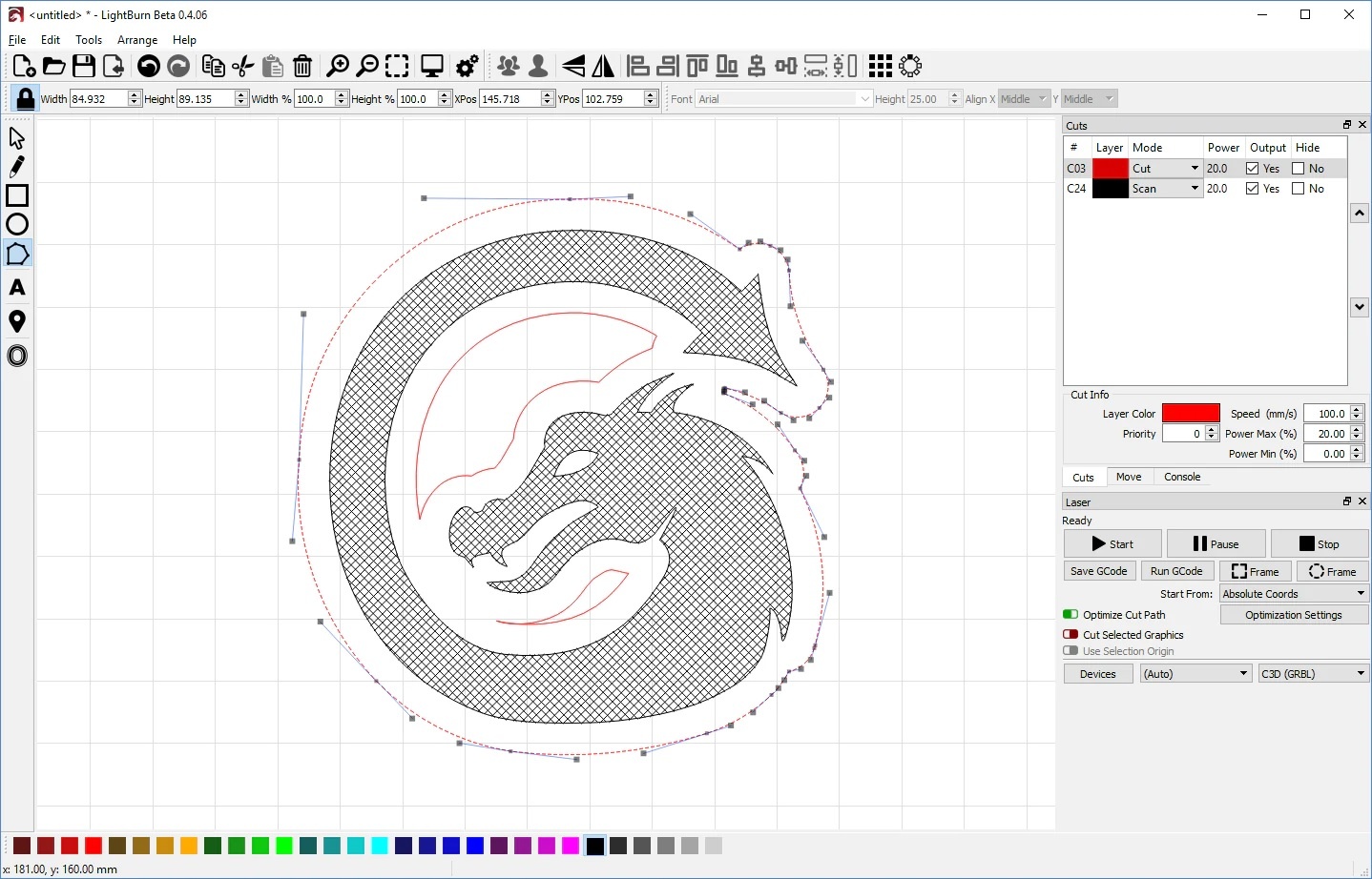 LightBurn Software Review 2025: Complete Guide for Laser Engraving 1 LightBurn Software Interface