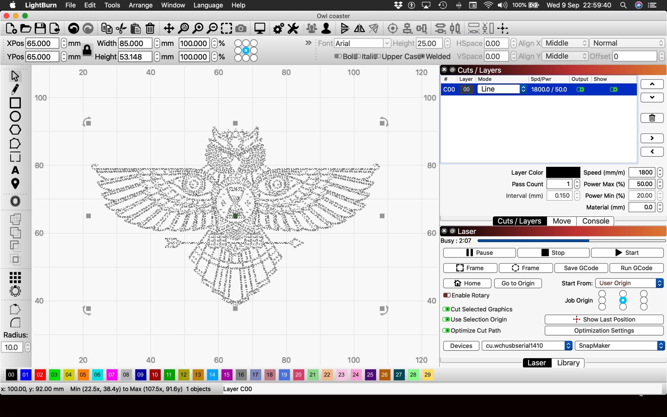 LightBurn Software Review 2025: Complete Guide for Laser Engraving 3 LightBurn Features and Tools