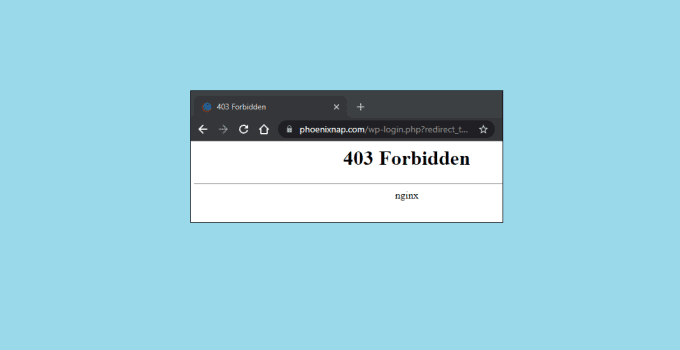 How to Troubleshoot and Fix a 403 Forbidden Error on Your Website 19