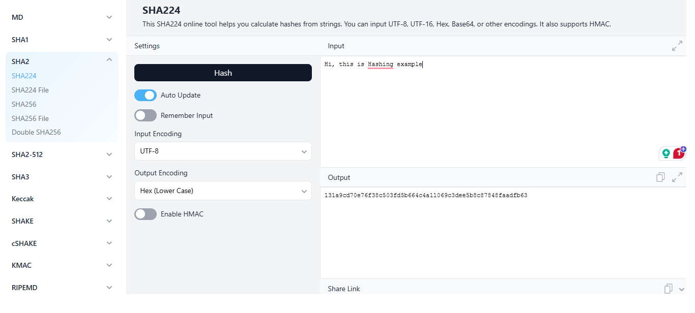 Hashing vs Encryption: What is the difference? 4 Hashing generator