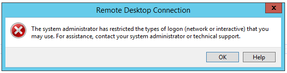 The System Administrator Has Restricted the Type of Logon – Here How To Fix it 1 The System Administrator Has Restricted the Type of Logon – Here How To Fix it 1