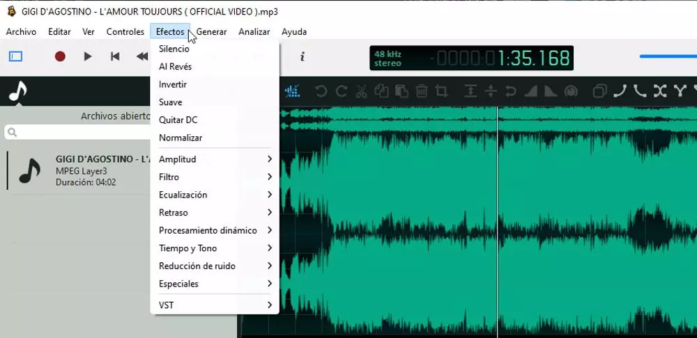 Ocenaudio - An Easy-to-Use Yet Capable Audio Editor for Everyone 3