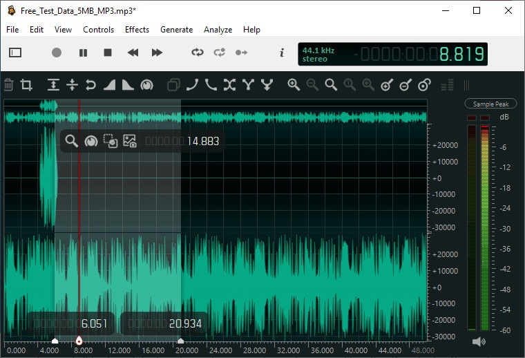 Ocenaudio - An Easy-to-Use Yet Capable Audio Editor for Everyone 2