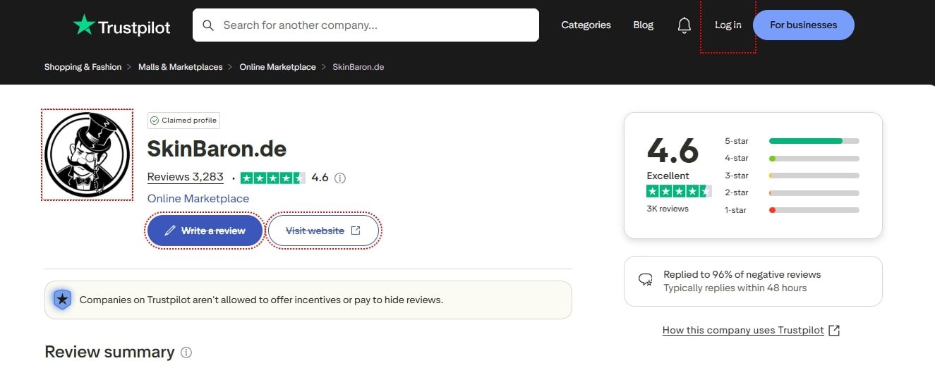 SkinBaron Review: 2026 Is it Legit and Safe? 3