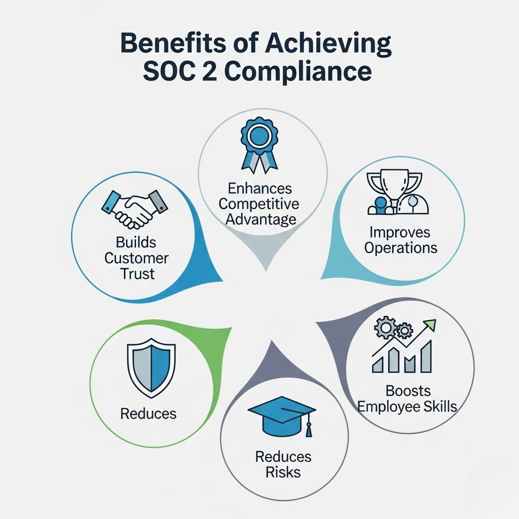What Is Required for SOC 2 Compliance? Essential Steps and Best Practices 5 What Is Required for SOC 2 Compliance? Essential Steps and Best Practices 2