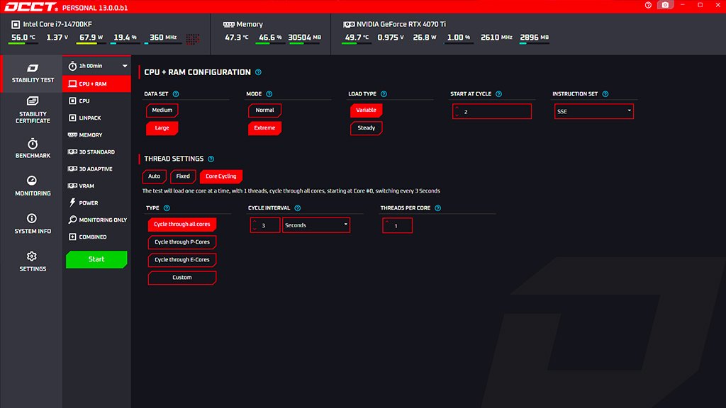 15 Best Free PC Stress Testing Tools 2025: Complete Guide for GPU, CPU & RAM Performance Testing 8 OCCT Comprehensive Testing