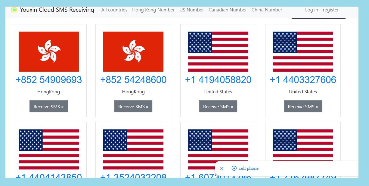 35 Best Free Sites to Receive SMS Online For Verification Without a Phone 5