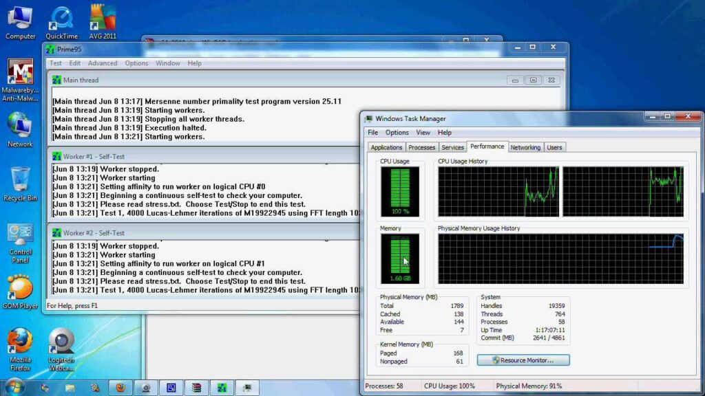 15 Best Free PC Stress Testing Tools 2025: Complete Guide for GPU, CPU & RAM Performance Testing 12 Prime95 CPU Stress Test