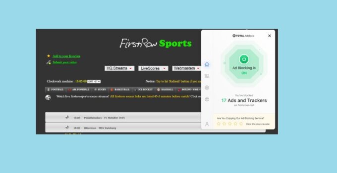 How to Block Ads on FirstRowSports: A Step-by-Step Guide 6