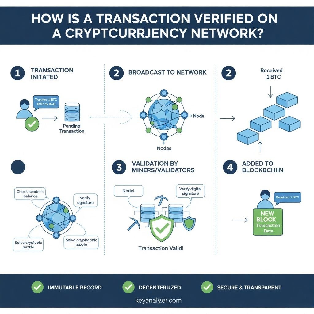 How Is a Transaction Verified on a Cryptocurrency Network 4