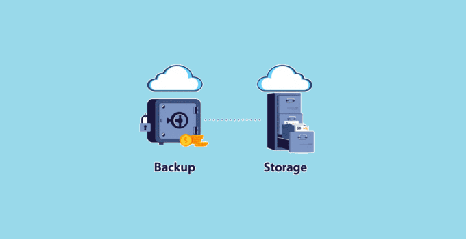 Cloud Backup vs Cloud Storage