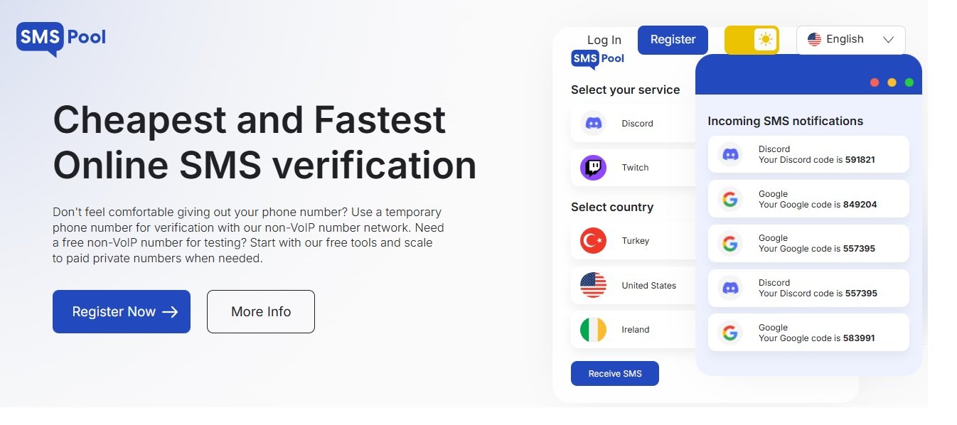 10 Best SMS Activation Services for Verification Codes (OTP): A Practical Review 9 10 Best SMS Activation Services for Verification Codes (OTP): A Practical Review 4