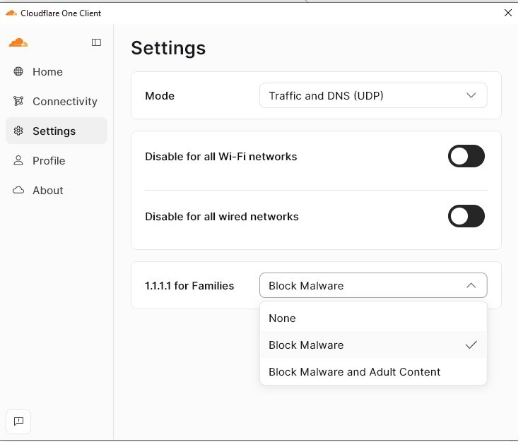 Cloudflare WARP as a Free VPN Alternative: Review After Months of Daily Use 3 Malware and Phishing Protection