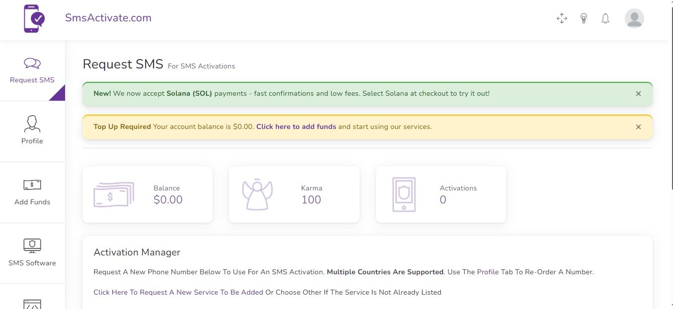 10 Best SMS Activation Services for Verification Codes (OTP): A Practical Review 3 SMSActivate