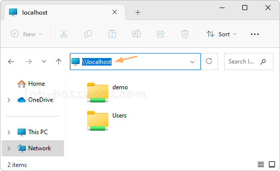 Windows Network File Sharing