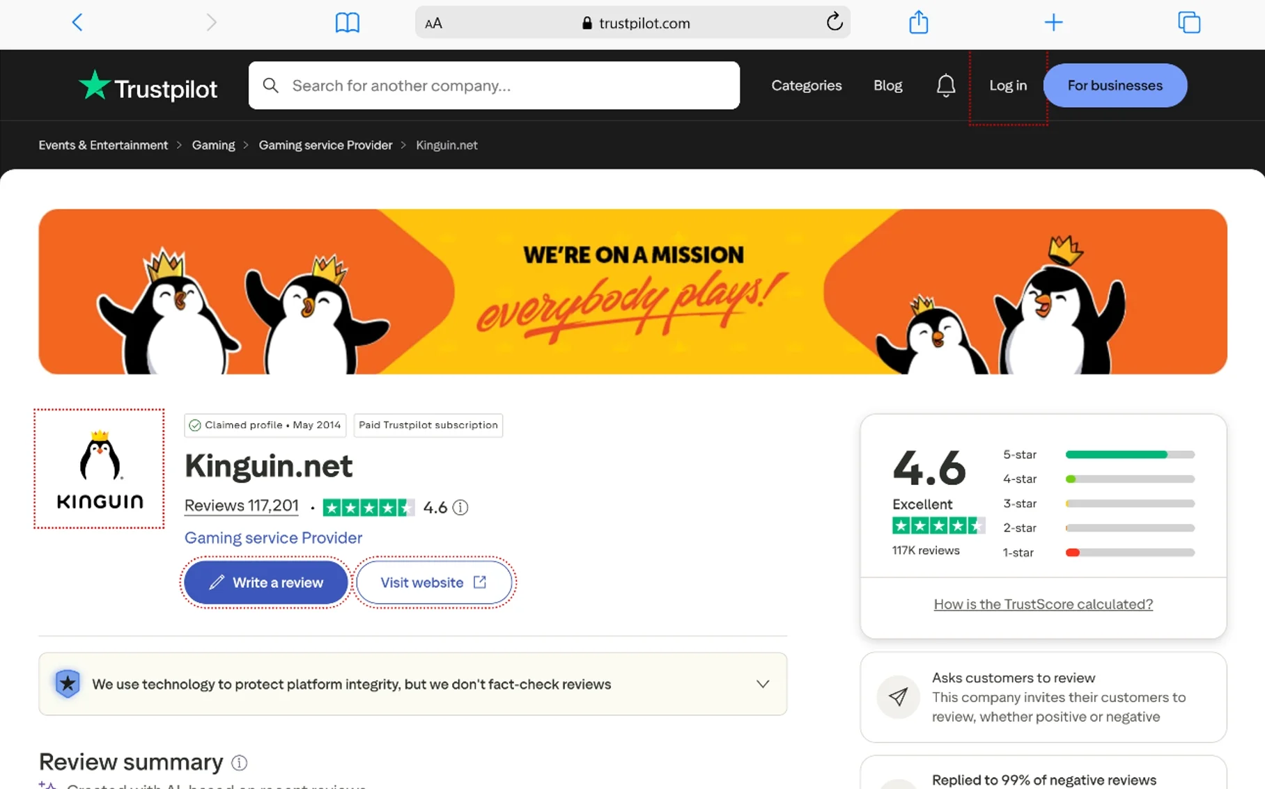 Is Kinguin Legit? An Honest 2026 Review With Real Data and Buyer Insights 1 trustpilot kinguin review