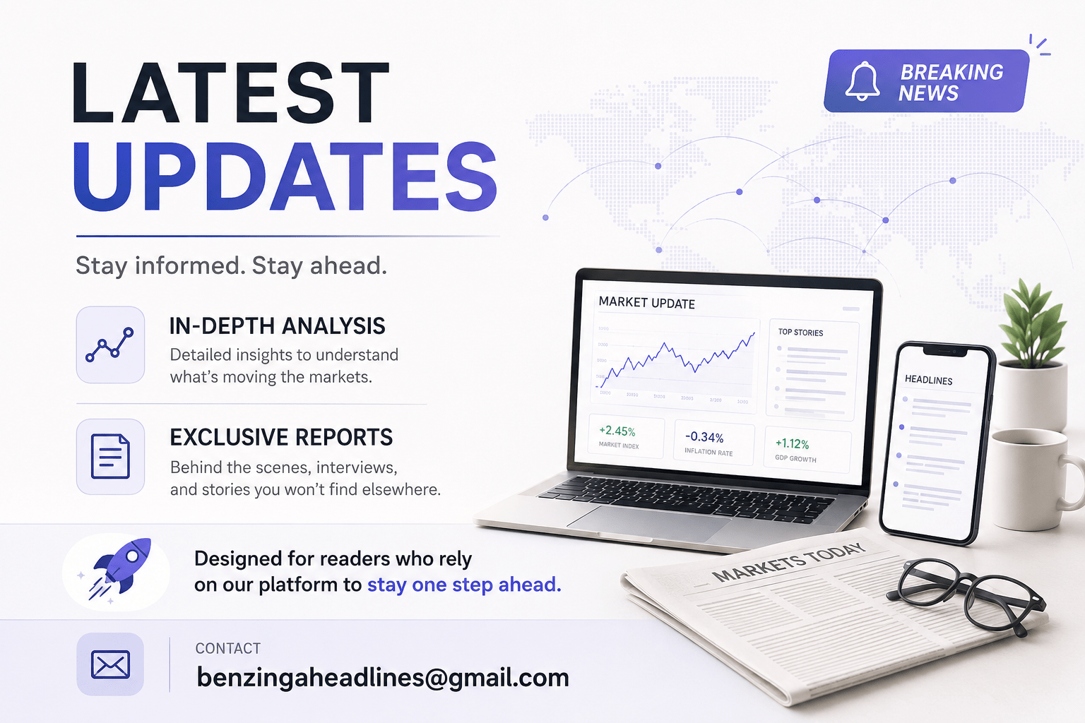 Latest Updates - Breaking News, In-Depth Analysis, Exclusive Reports - Benzinga Headlines